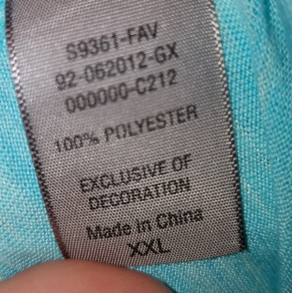 Hoodie C9 Champion Hooded Sweat Shirt Pullover TEAL Women's WOMAN'S XXLARGE - Picture 7 of 9